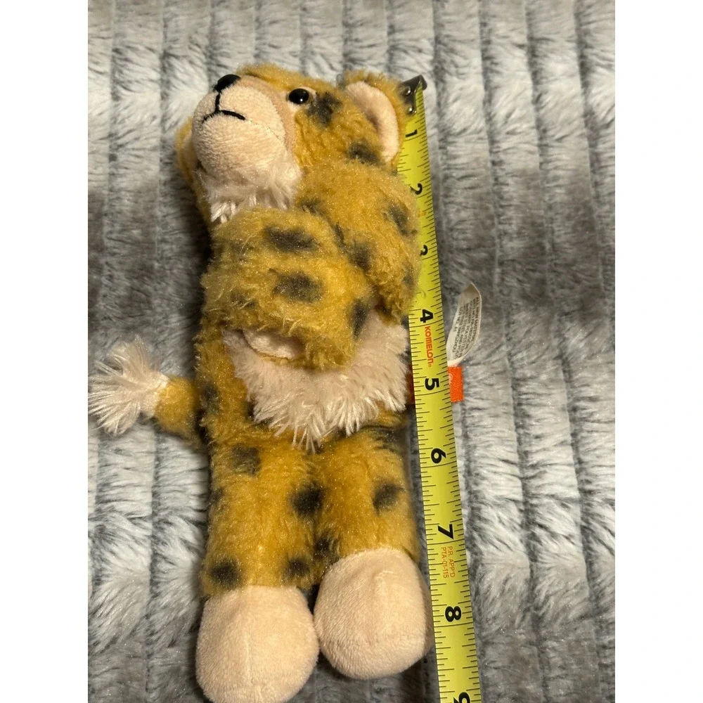 Wild Republic Hugger Leopard Slap Bracelet Plush Stuffed Animal Toy 8 Inch